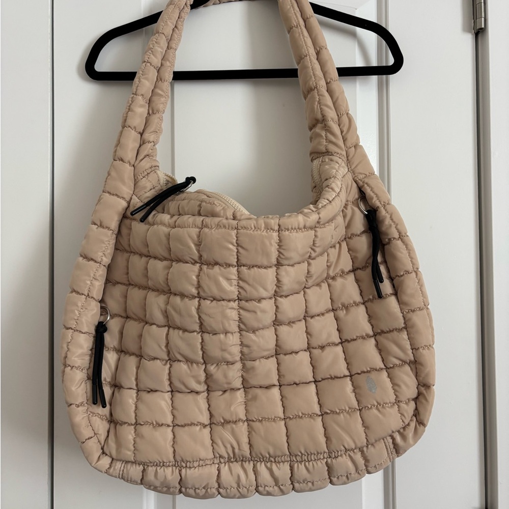 Free People Quilted Carryall Bag